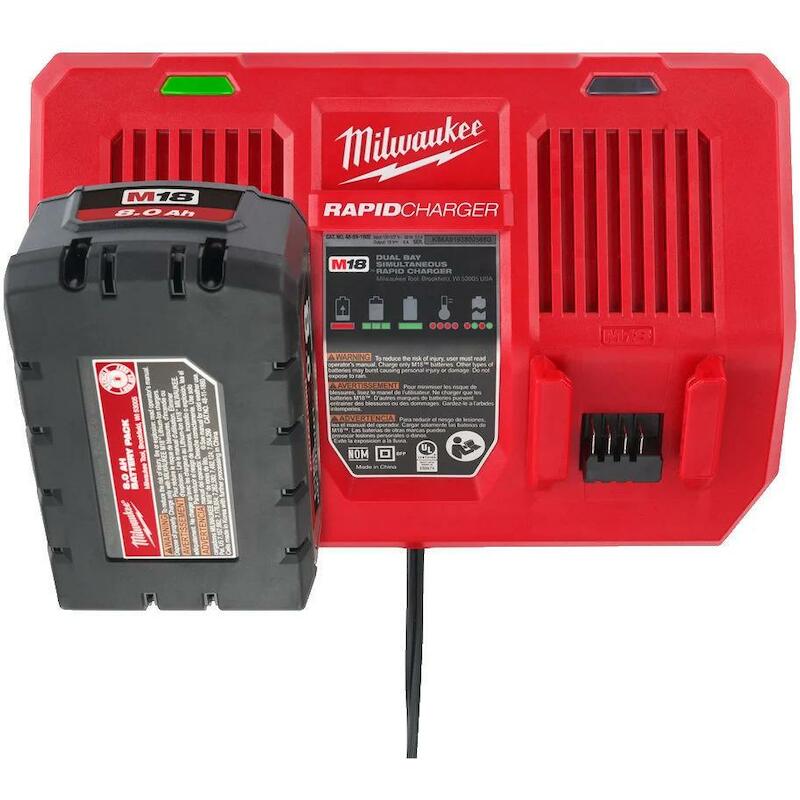 SNELLADER DUAL BAY 18V      M18 DFC      MILWAUKEE