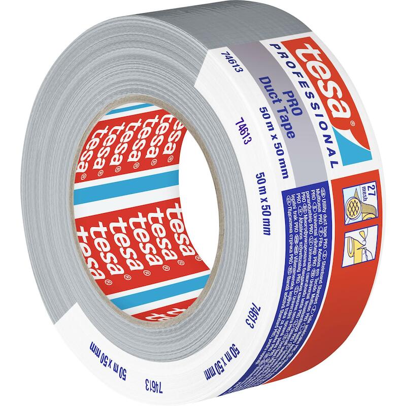 DUCT-TAPE TESABAND ARGENTÉ  74613 50MM X 50M  TESA