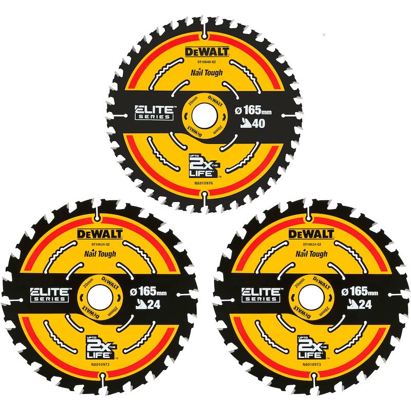 CIRKELZAAGBLADENSET EXTREME DT10397-QZ (3ST)DEWALT