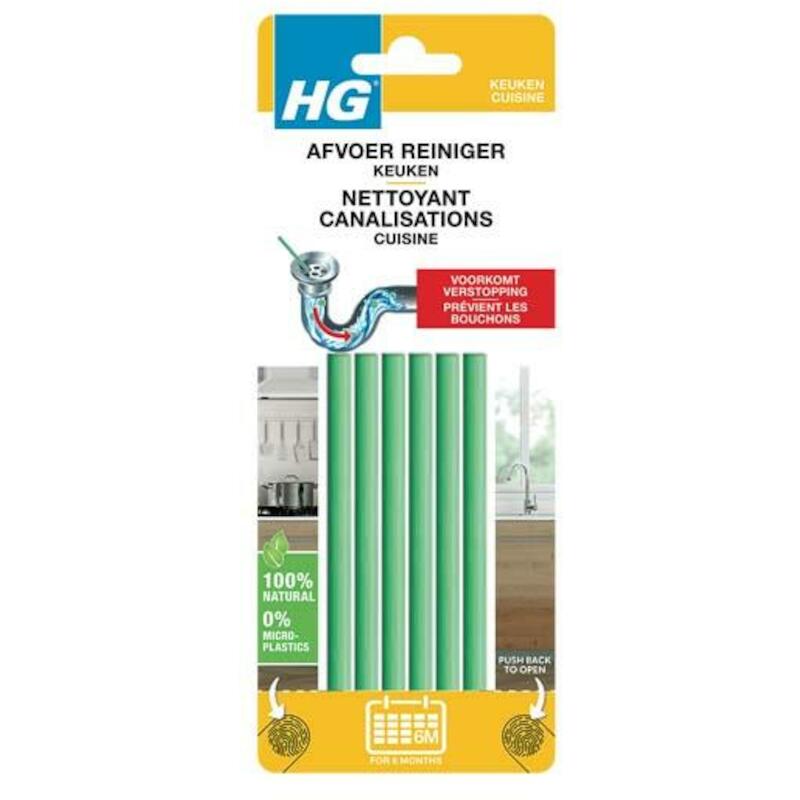 AFVOERREINIGINGSTICKS       434000103     (6ST) HG