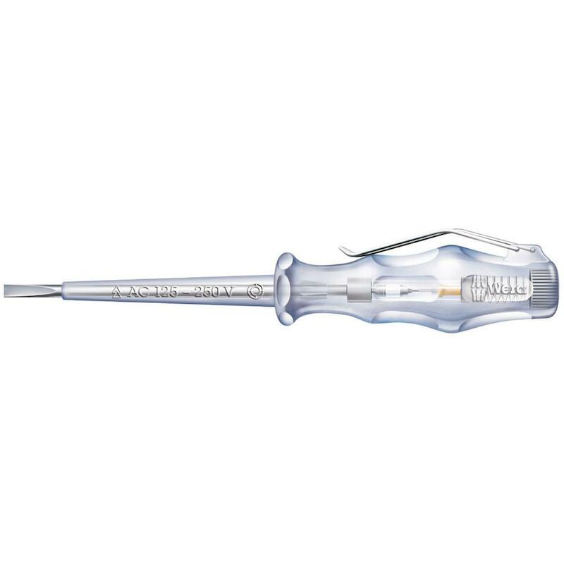 WERA 247 EENPOLIGE SPANNINGSZOEKER (3 x 70 mm)