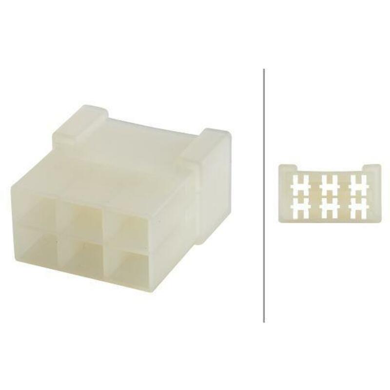8JD.008.152.051 STEKKERHUIS 6POLIG
