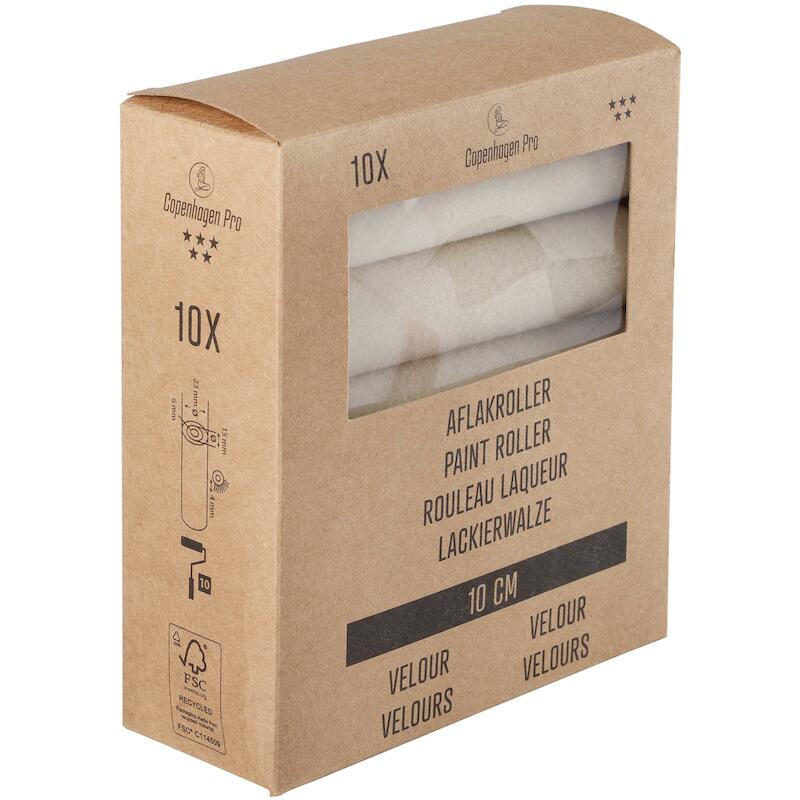 ROUL.À LAQUER VELOUR 10CM   23.310.52    (10PC) CP