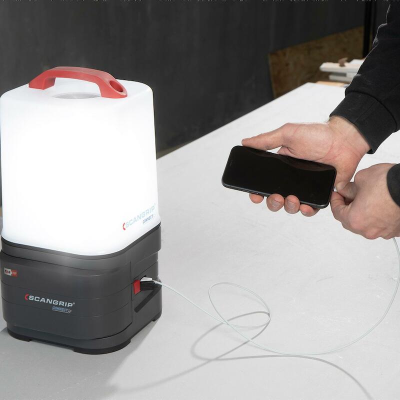 ACCUWERKLAMP 18V/BODY       AREA 10 CONNECT SCANGR