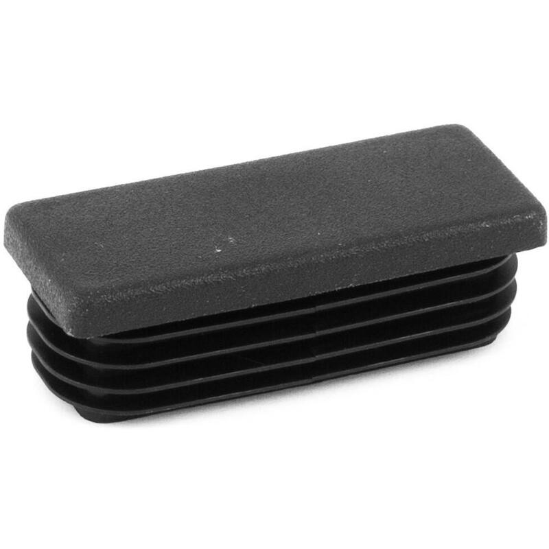 INSERT CAP RECTANGULAR - 40330 - 40 X 100 MM - POLYAMIDE BLACK