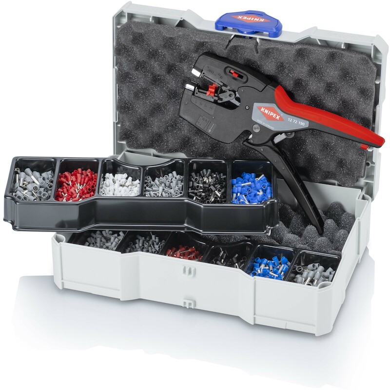 KRIMPTANG + ASSORTIMENT     97 90 27        KNIPEX