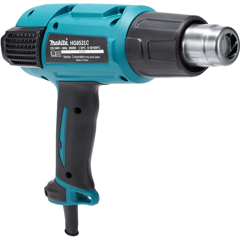 SOUFFLANTE À AIR CHAUD ÉLECTRIQUE EN SET - HG6531CK - MAKITA