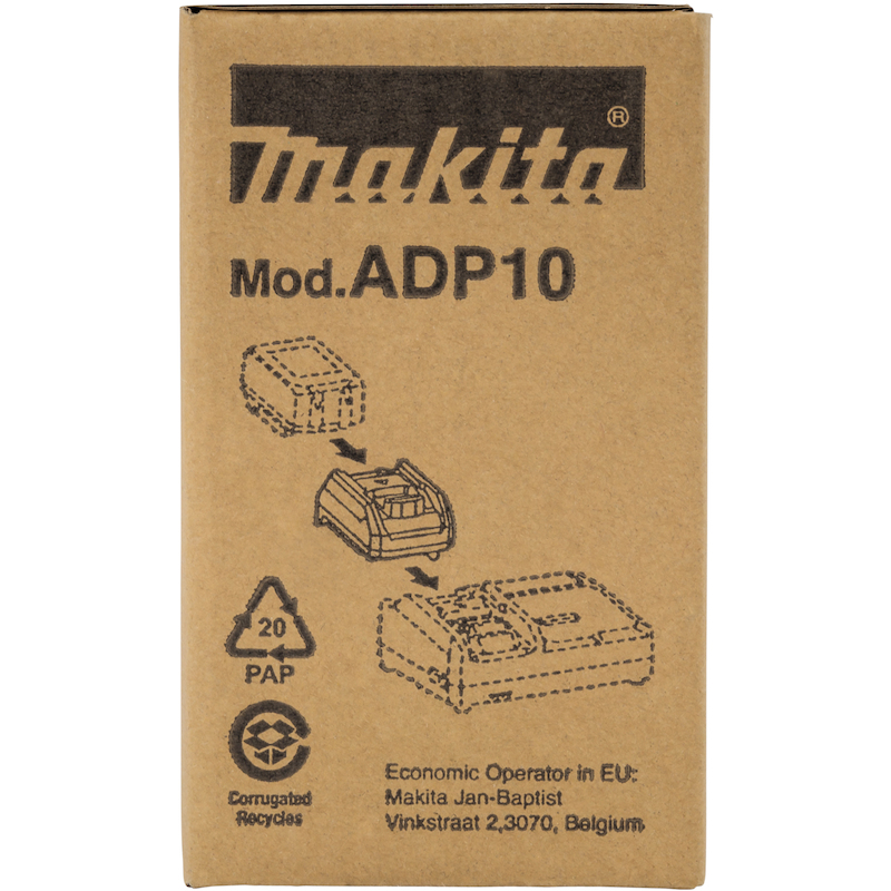 ADAPTATEUR SUR CHARGEUR XGT EN BATTERIE LXT - 191C10-7 - MAKITA