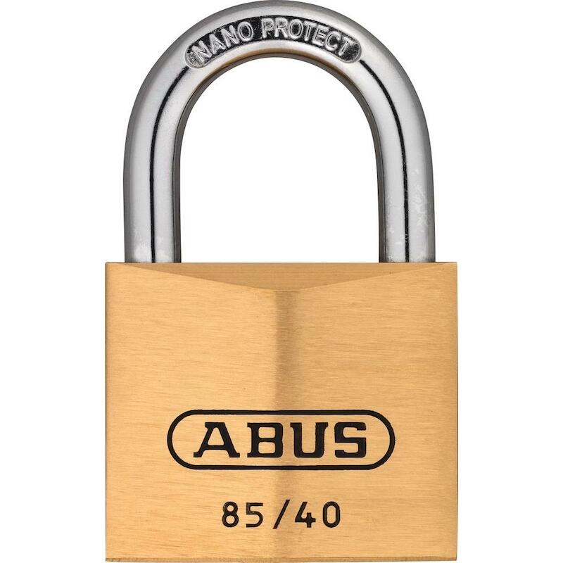 HANGSLOT MESSING HOGE BEUG. 85/40 KA 0709     ABUS