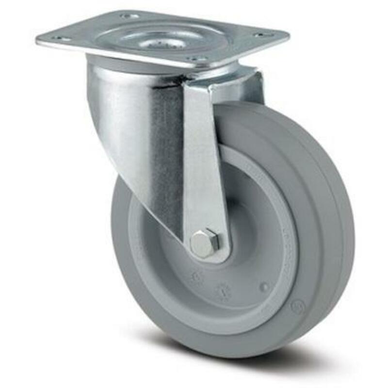 WIEL - TENTE 3470-UFR-125-P62 - 125 MM          RUBBER 250 KG