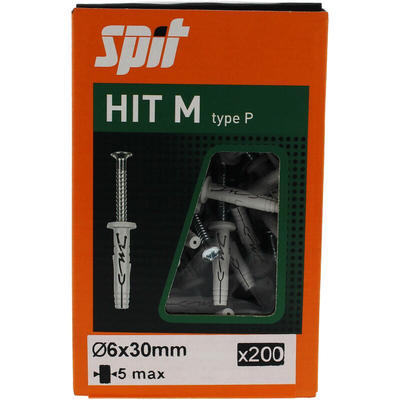 CHEVIL.CLOU 6X30/5 P COLLE  HIT M      050118 SPIT