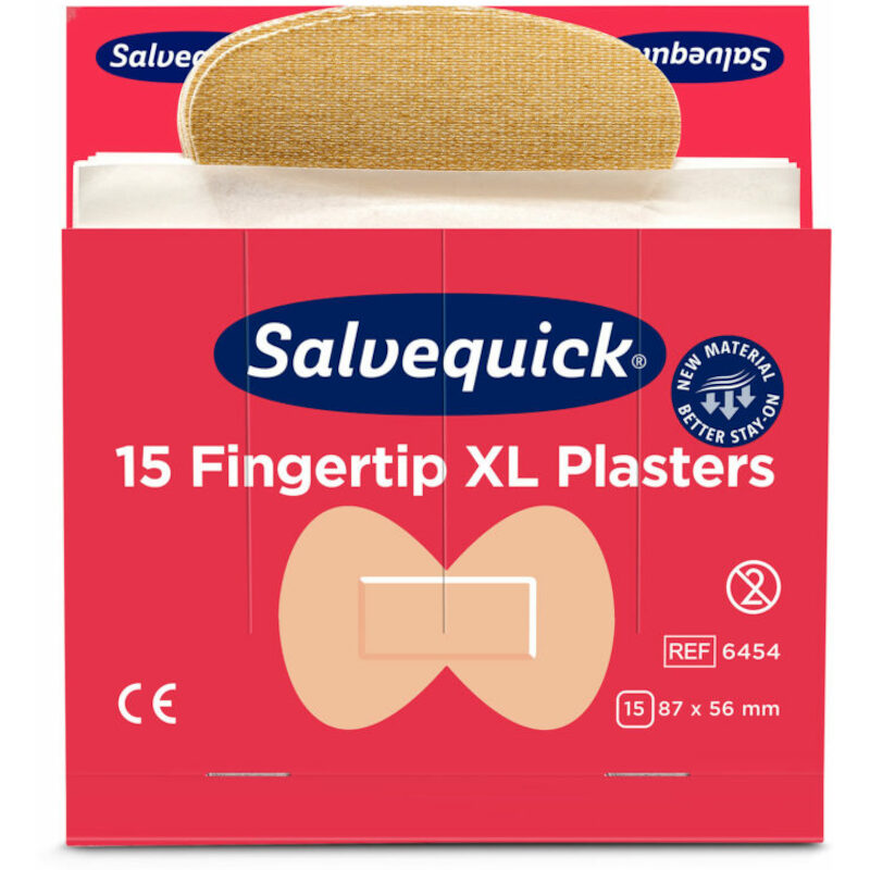 TEXTIELPLEISTER VINGERTOP   6454    (6X15ST) SALVE