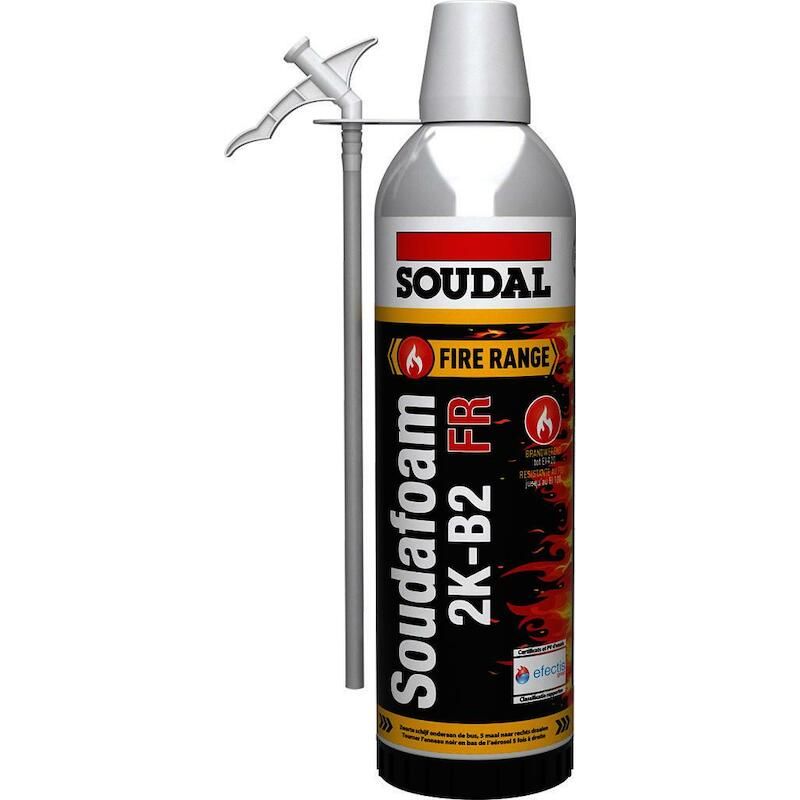 POLYURETHAAN SCHUIM - SOUDAL SOUDAFOAM FR 2K - 400ML