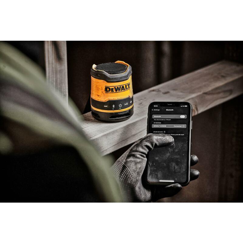LUIDSPREKER USB-C 3,7V      DCR009          DEWALT