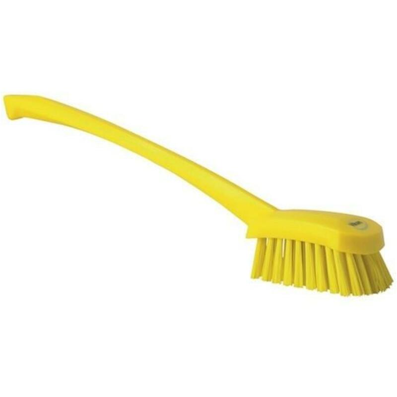 BROSSE À VAISS.DUR JAUNE    4186/6  410X43MM VIKAN