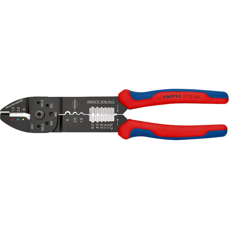 PINCE À SERTIR 1,5-6MM²     97 32 240       KNIPEX