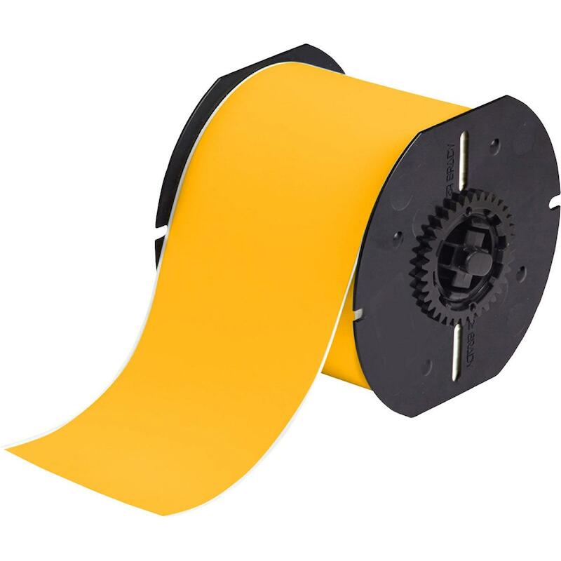 RUBAN POLYESTER JAUNE       117991 57MMX30,4M