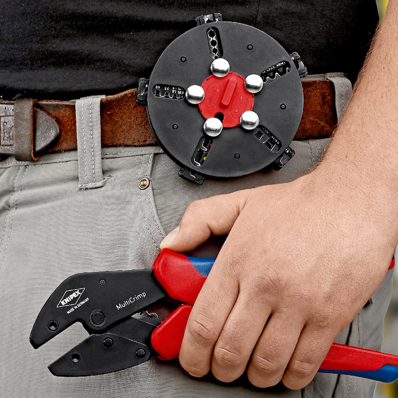 PINCE À SERTIR À 5 PROFILS  97 33 02        KNIPEX