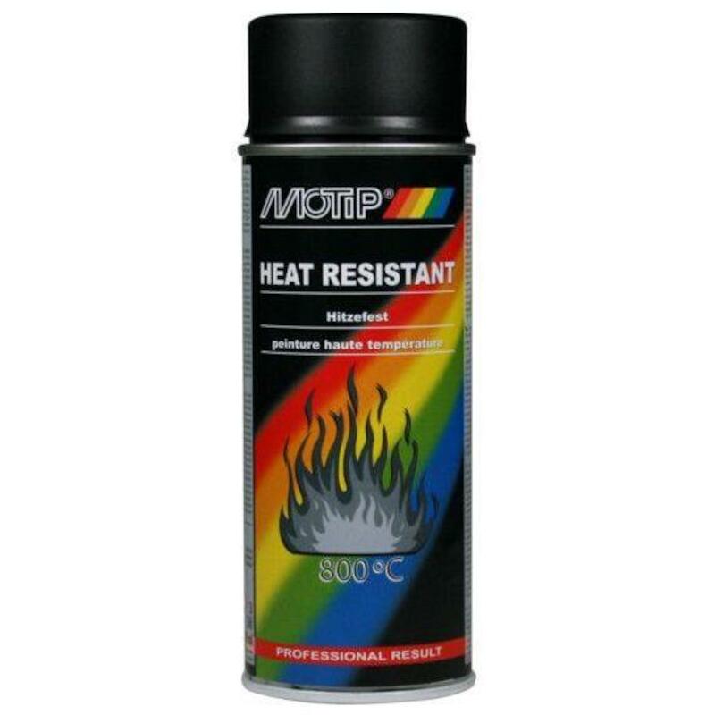 HITTEBEST.LAK ZWART         4031  - 400ML. RAL9005