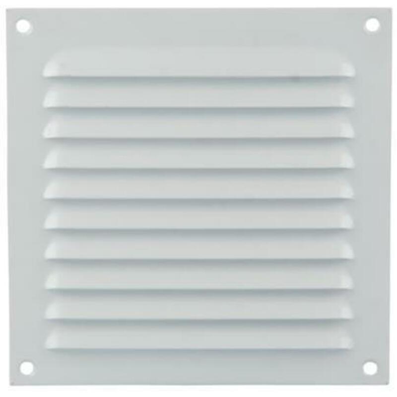 GRILLE ESTAMPÉE RAL9010     436 150X150     RENSON