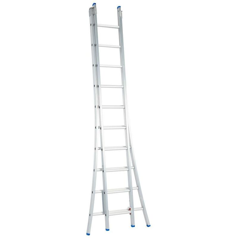 LADDER OPEN VOET   2X10 SPORTEN C10 - 4,50M SOLIDE
