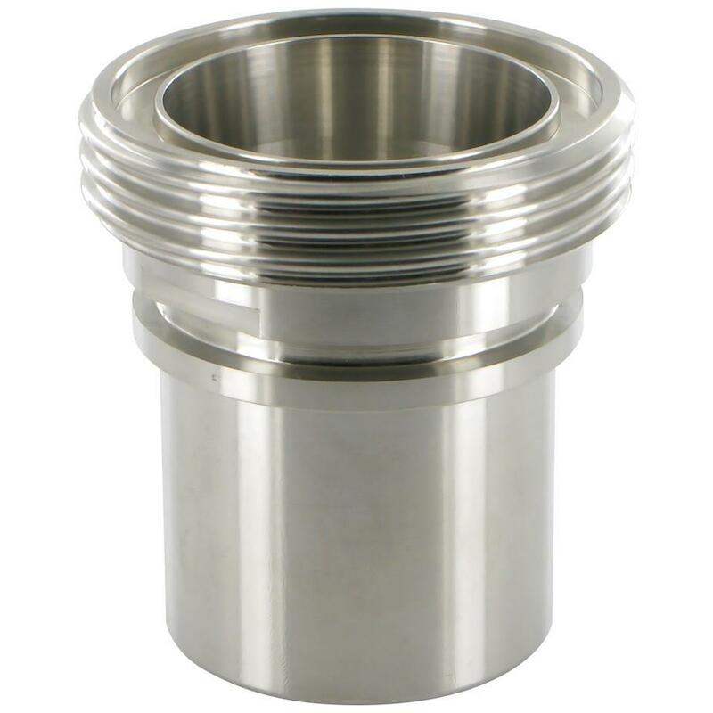 KOPPELING DN80 X 75MM M/SLT.GLAD+KRAAG     RVS-DIN