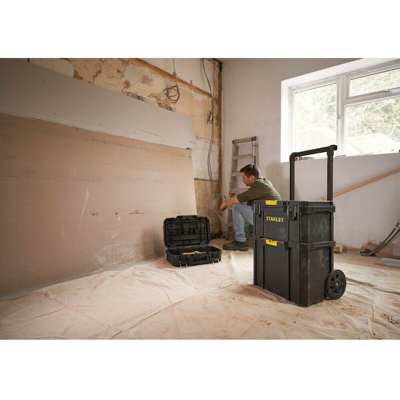 Stanley - Modular rolling toolbox - STST83319-1 - 3-IN-1 - 80 l - 45 kg - 550 x 400 x 740 mm - 03163281