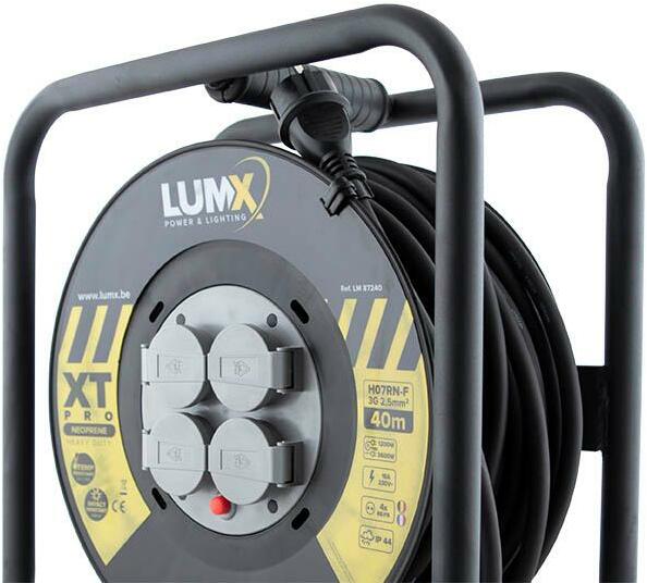 KABELHASPEL BE NEOPR 3X2,5  LM 87240 - 40M    LUMX