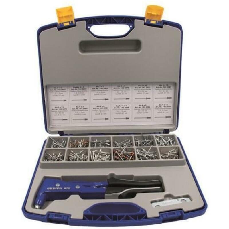 ASSORT.DE RIVETS AVEUGLES   NIETBOX (942PC) GESIPA