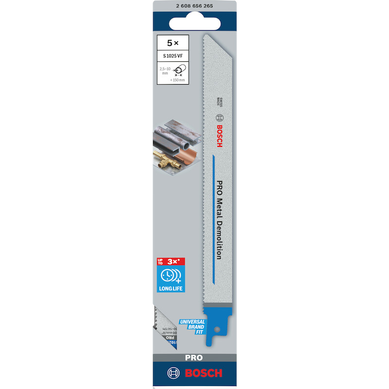 RECIPROZAAGBLAD S1025VF5    2608656265(5ST)  BOSCH