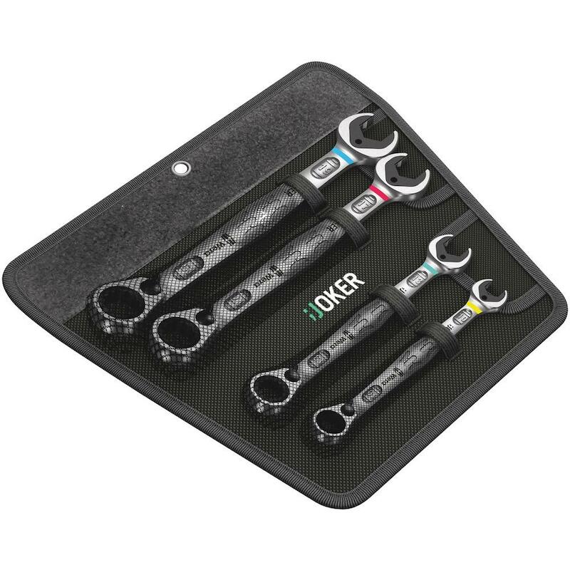 WERA JOKER SWITCH STEEK- EN RINGRATELSLEUTEL-SET (4 -DELIG)