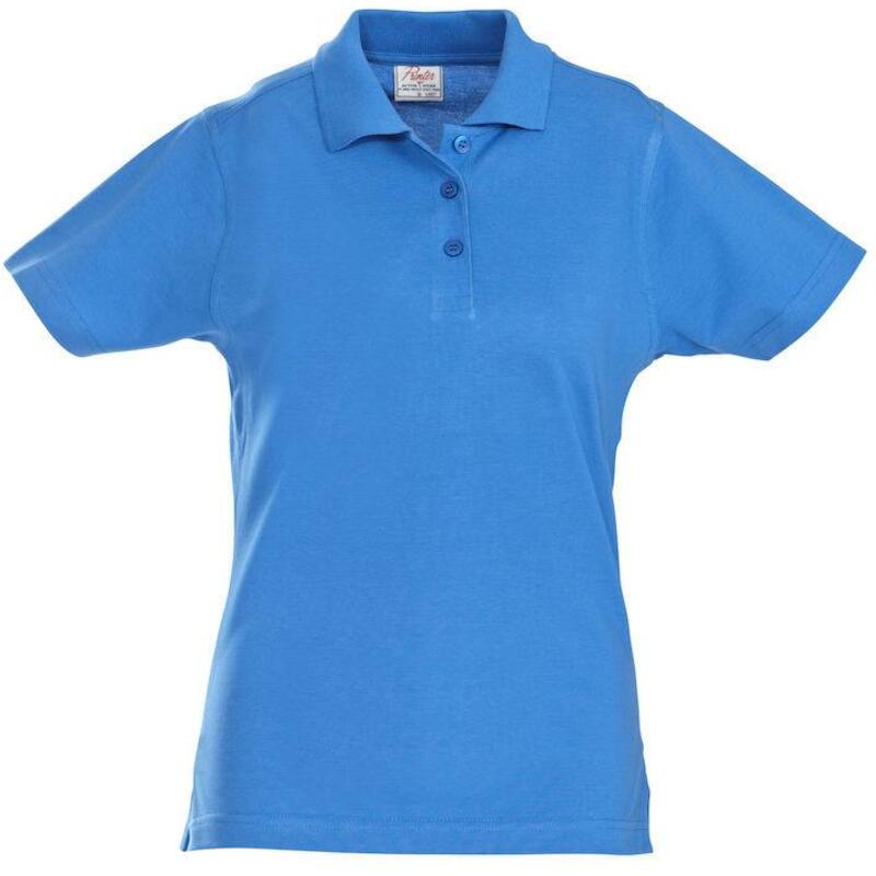 POLO DAMES - PRINTER SURF LADY - OCEAANBLAUW S