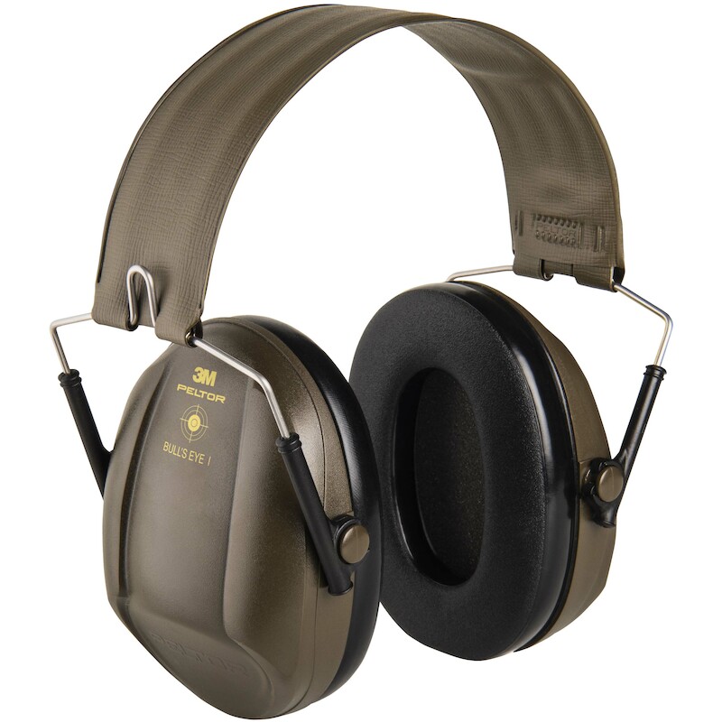 CASQUE ANTI-BRUIT SERRE-TÊT.BULL'S EYE NOIR PELTOR