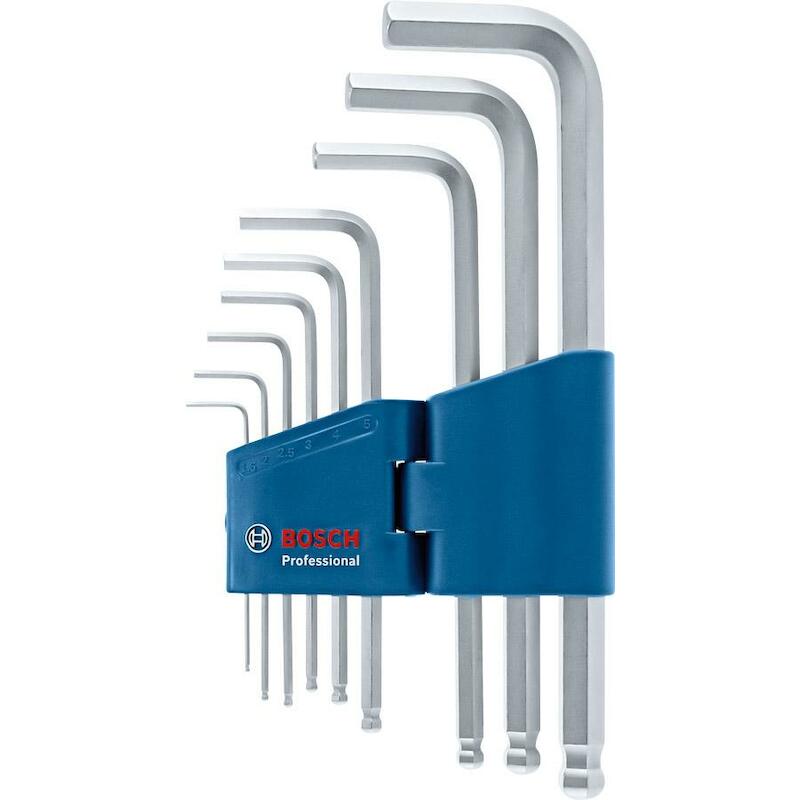 STIFTSLEUTELSET HEX         1600A01TH5  (9ST)BOSCH