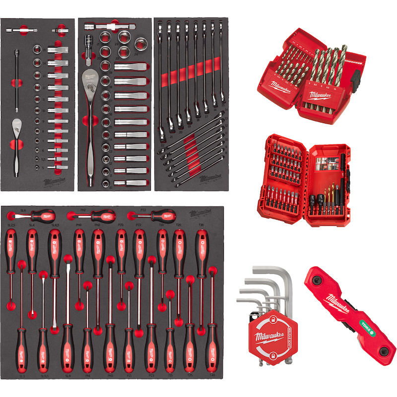 4 MODULES GEMENGD GEREEDSCH.4932499473     (170ST)