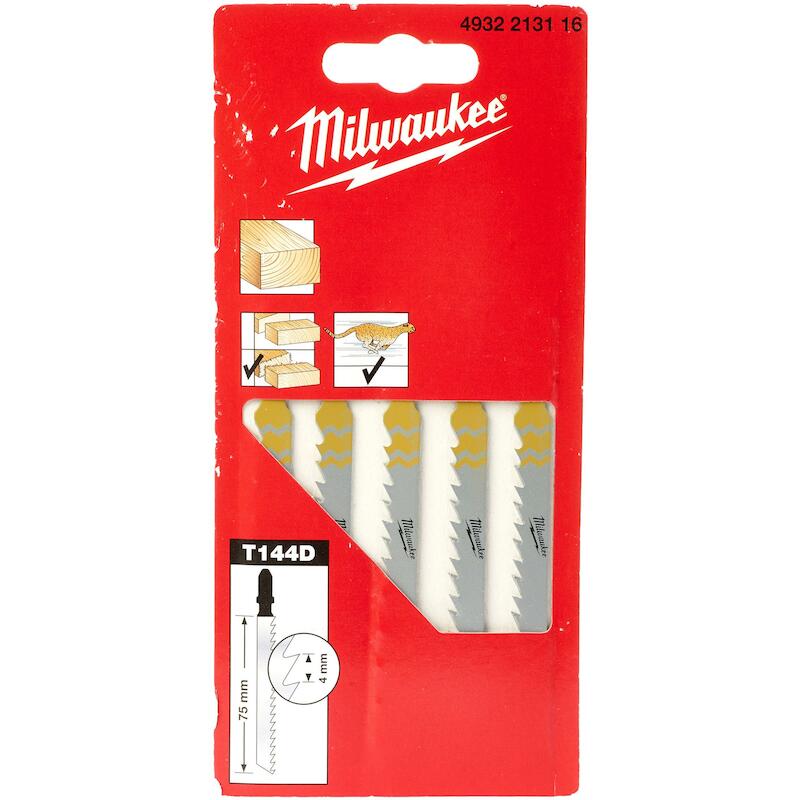 LAME SCIE SAUTEUSE T144D    4932213116 (5PC)MILWAU