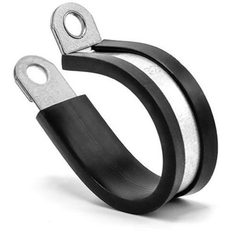 P-CLIP RUBBER-LINED DIN3016 AGD 25/15 W1   MIKALOR