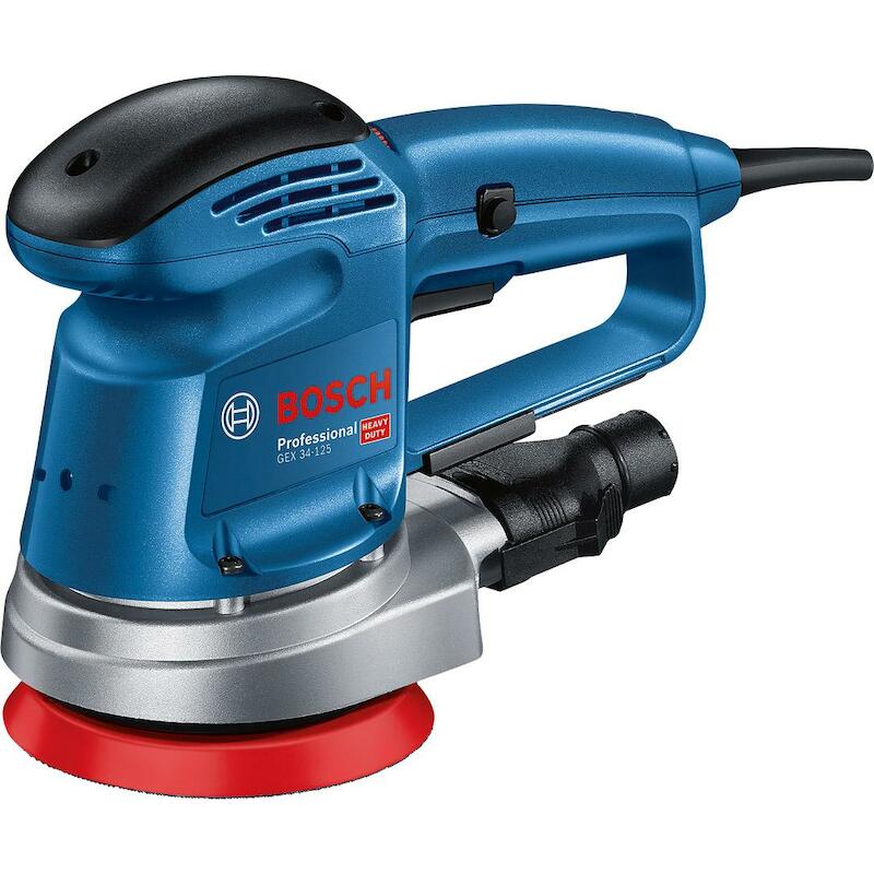 Bosch - Excenterschuurmachine - gex 34-125 - 340 w - ø 125 mm - in kartonnen doos - 03077323