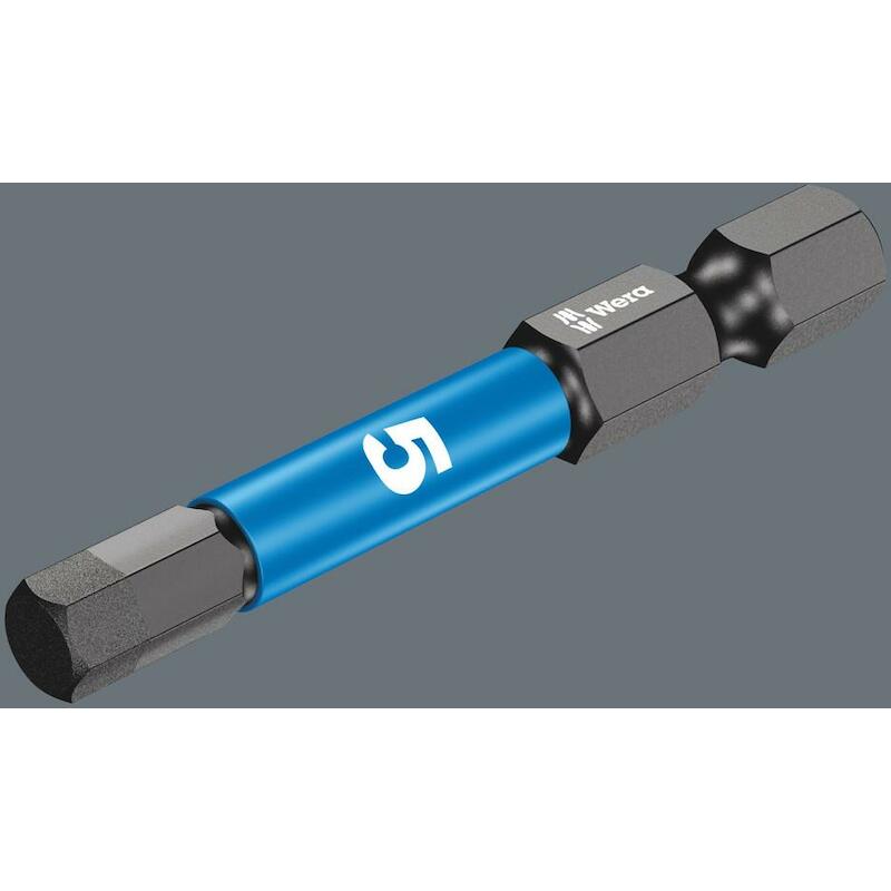 Wera - Schroefbit - 840/4 imp DC Hex-Plus diy - 1/4" - hex 4 mm x 50 mm - 5 stuks - 02247753