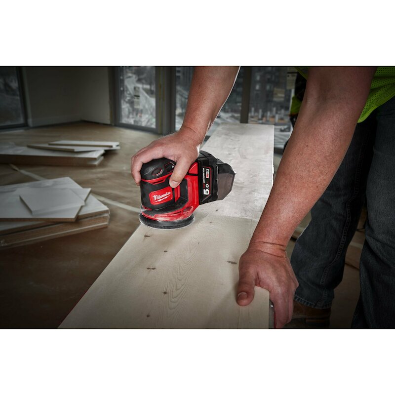 EXC.ACCUSCHUURMACH.18V/BODY M18 BOS125-0 MILWAUKEE