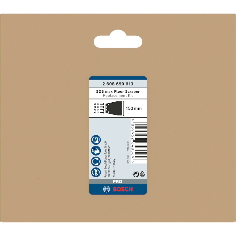 JEU DE RECHANGE GRATTOIR    2608690613 152MM BOSCH