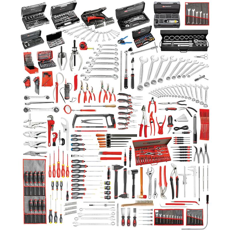 GEREEDSCHAPSWAG.+TC+GER.SET JET8.M160A (8L.) FACOM