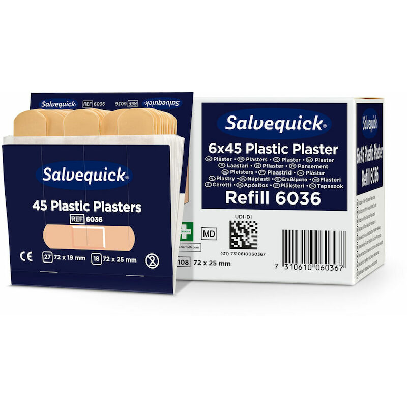 PLEISTER PLASTIEK           6036    (6X45ST) SALVE