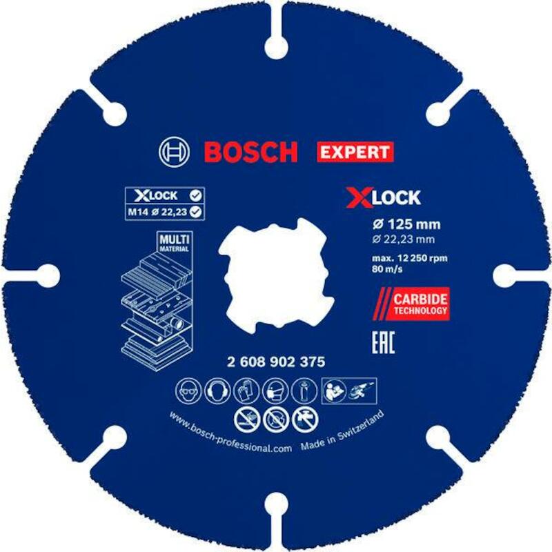 DISQUE DIAMANT 125MM X-LOCK 2608902375       BOSCH