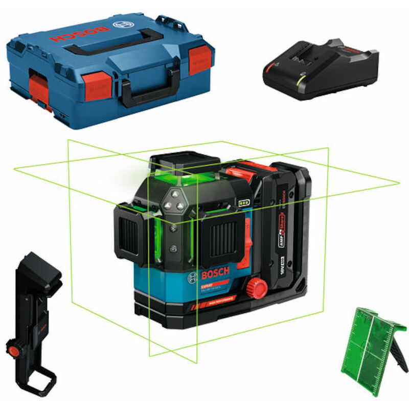 LIJNLASER GROEN 18V/2AH     EXLL18V-120-33CG BOSCH