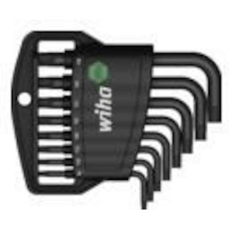 SOCKET WRENCH SET IN CLASSIC HOLDER TORX 9-PIECE SHORT, CHEMICAL BLACKENED - 363H8 - WIHA