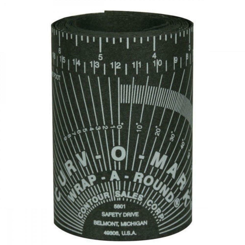 AFTEKENBAND ZWART 3-6"      164B      WRAP-A-ROUND