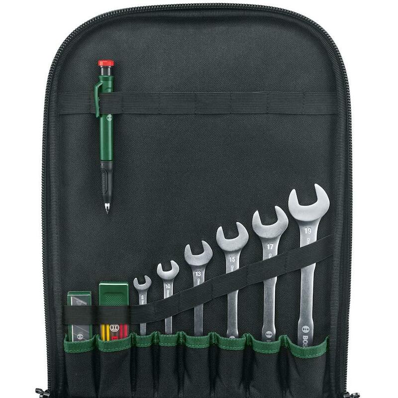 GEREEDSCHAPSSET IN RUGZAK   1600A02ZA1 (60ST)BOSCH