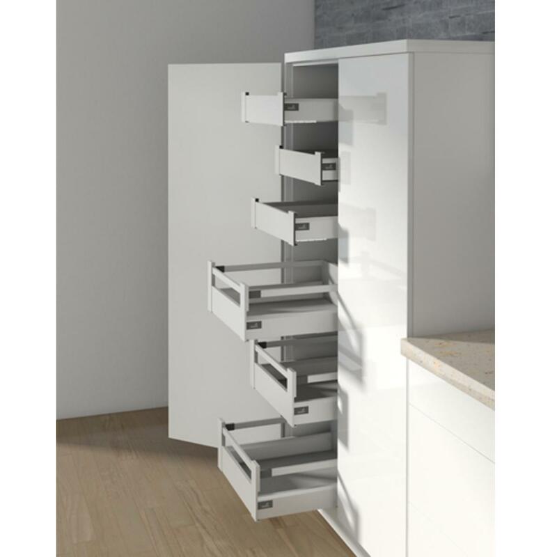 JEU PAROIS LAT.AT ARGENTÉ   9150616 400X94 HETTICH