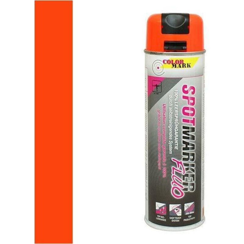 MARK.SPRAY FLUO-ORAN.500ML  SPOTMARKER   COLORMARK